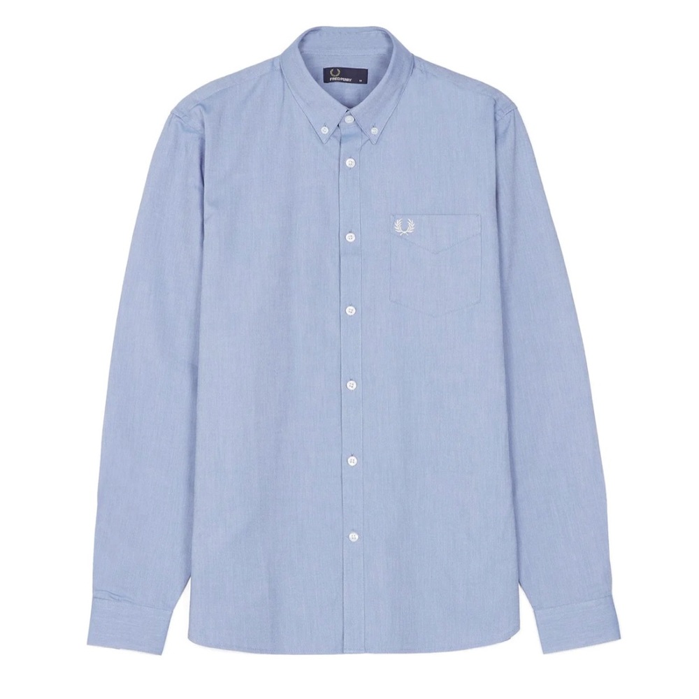 Fred perry blue shirt